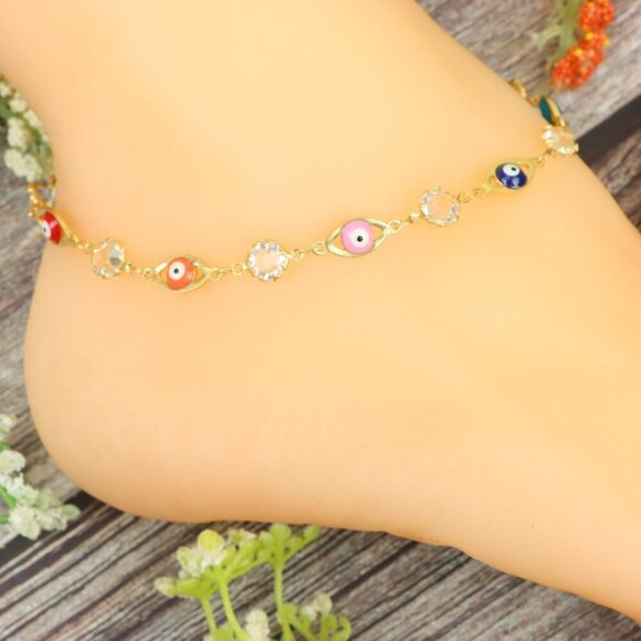 "Elegant Handmade Anklet – Delicate Jewelry for Women, MAR091535 - Picture 10 of 10